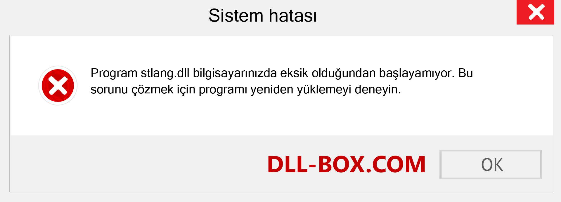 stlang.dll dosyası eksik mi? Windows 7, 8, 10 için İndirin - Windows'ta stlang dll Eksik Hatasını Düzeltin, fotoğraflar, resimler